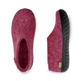 Shoe with natural rubber sole - black - Cranberry