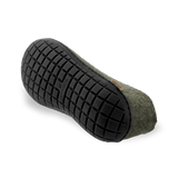 Shoe with natural rubber sole - black - Forest