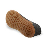 Shoe with natural rubber sole - honey - Charcoal