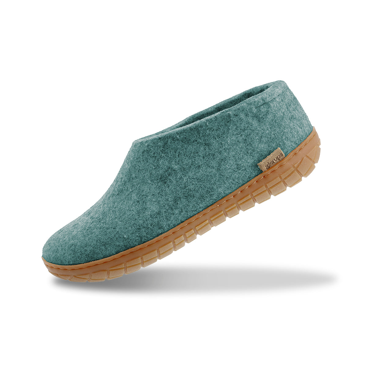 Shoe with natural rubber sole - honey - North Sea – glerups.com