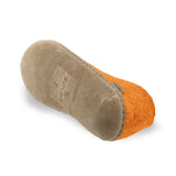 Shoe with leather sole - Orange