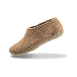 Shoe with leather sole - Sand