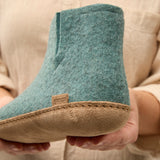 glerups Boot with leather sole Boot with leather sole 11 North Sea