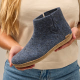 glerups Boot with leather sole Boot with leather sole Denim