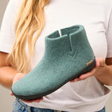 glerups Boot with natural rubber sole - black Boot with rubber sole 11 North Sea