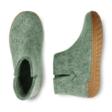 Boot with natural rubber sole - honey - Moss