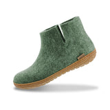 Boot with natural rubber sole - honey - Moss