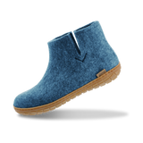 Boot with natural rubber sole - honey - Petrol