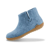 Boot with natural rubber sole - honey - Sky