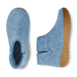 Boot with natural rubber sole - honey - Sky