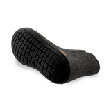 Boot with natural rubber sole - black - Charcoal