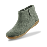 Boot with natural rubber sole - honey - Moss