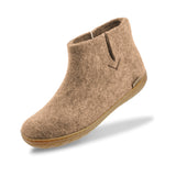 Boot with natural rubber sole - honey - Sand