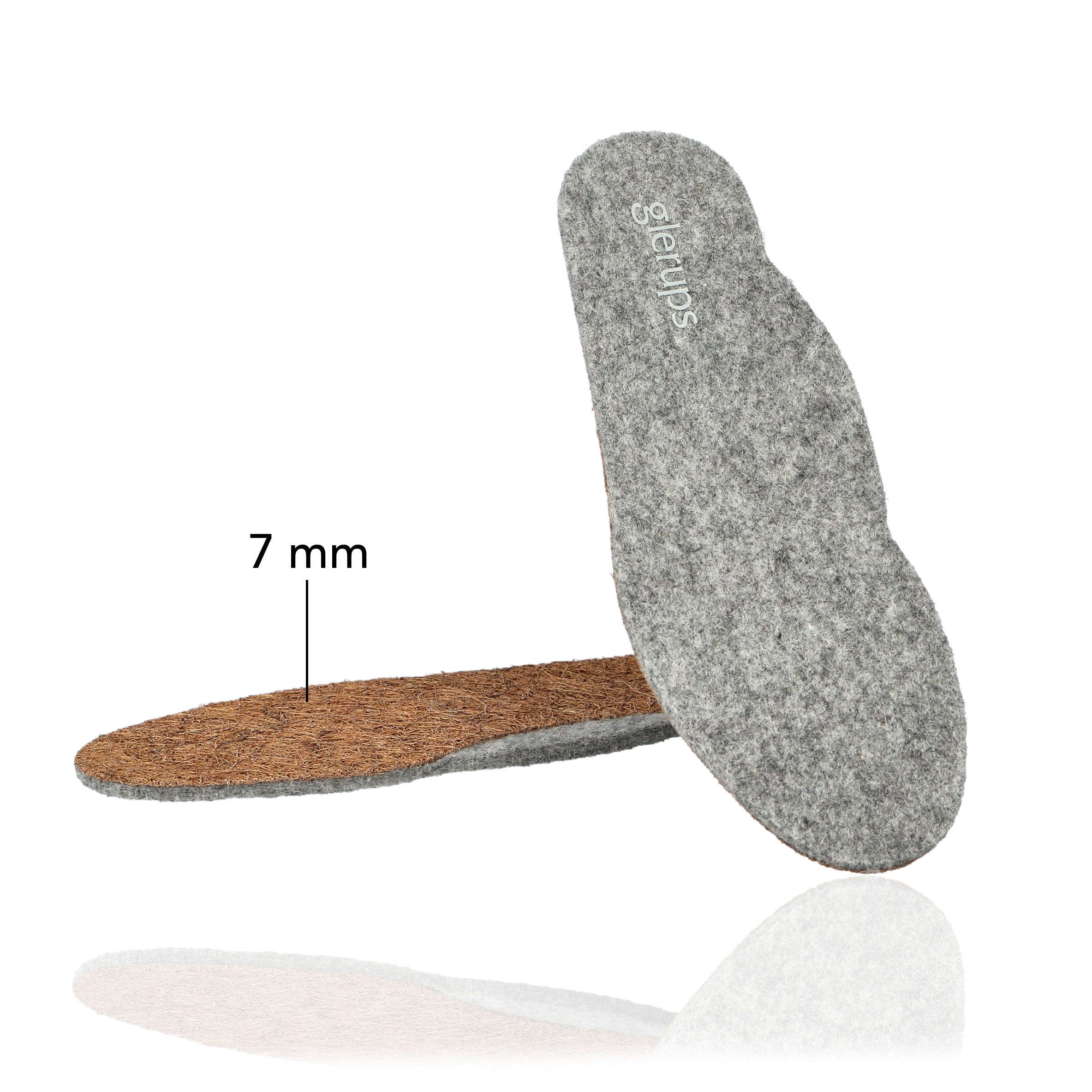 Innersole 7mm, Arch Relax - Grey – glerups.com