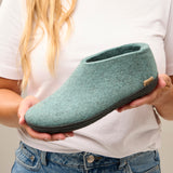 glerups Shoe with natural rubber sole - black Shoe with rubber sole 11 North Sea