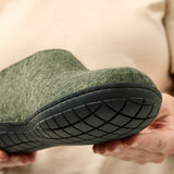 glerups Shoe with natural rubber sole - black Shoe with rubber sole Forest