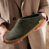 glerups Slip-on with natural rubber sole - honey Slip-on with rubber sole Forest