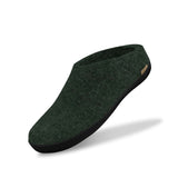 glerups Slip-on with natural rubber sole - black Slip-on with rubber sole Forest