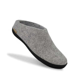 glerups Slip-on with natural rubber sole - black Slip-on with rubber sole Grey
