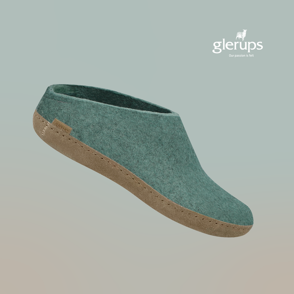 Slippers in natural wool 100 pure natural wool glerups glerups