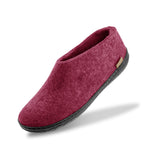 Shoe with natural rubber sole - black - Cranberry