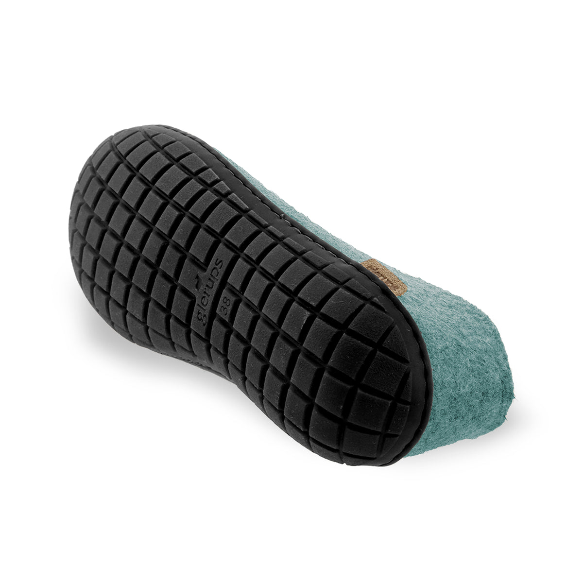Shoe with natural rubber sole - black - North Sea