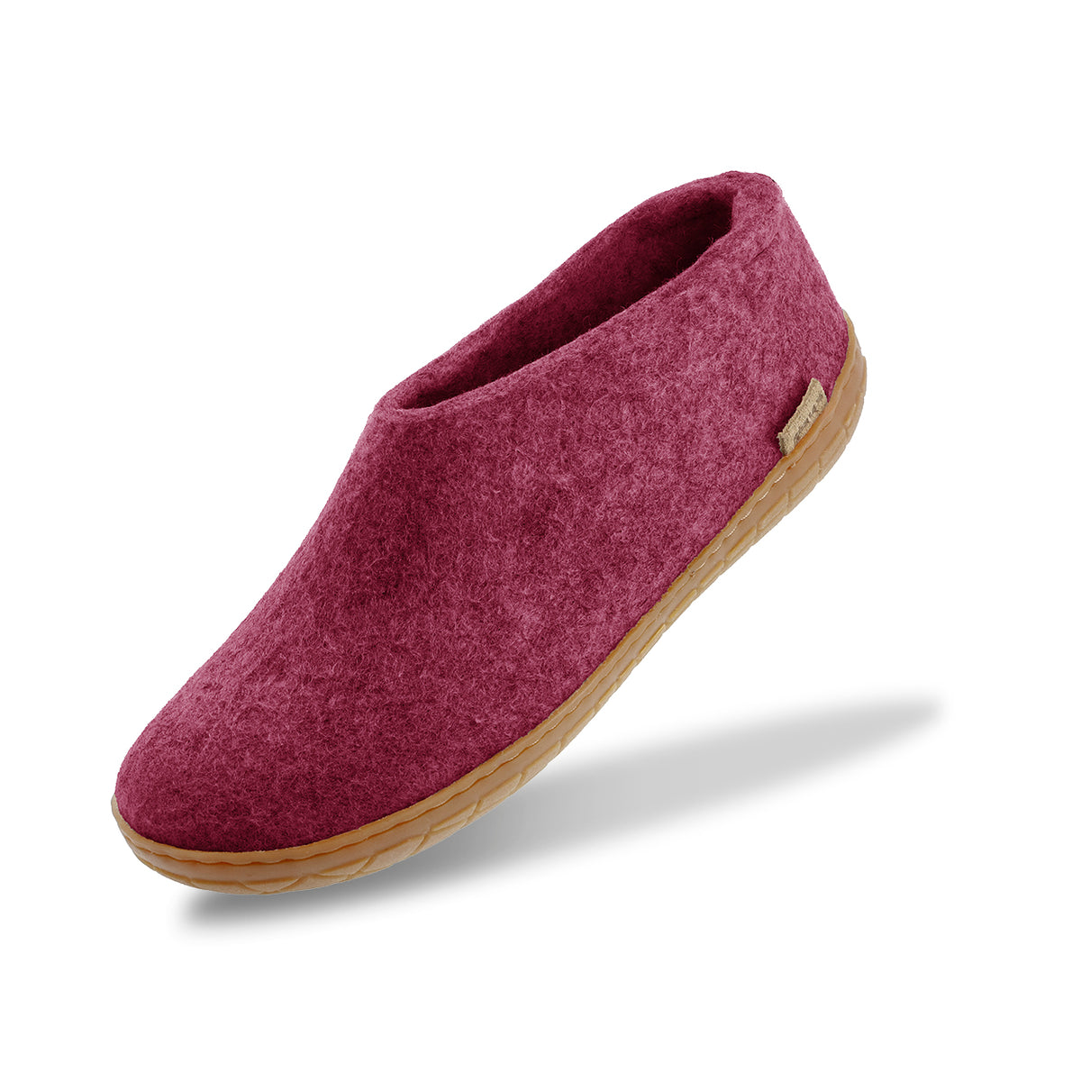 Shoe with natural rubber sole - honey - Cranberry