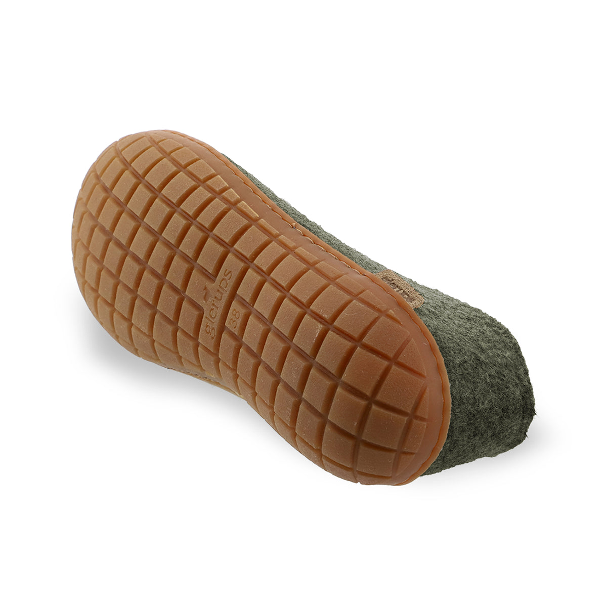 Shoe with natural rubber sole - honey - Forest