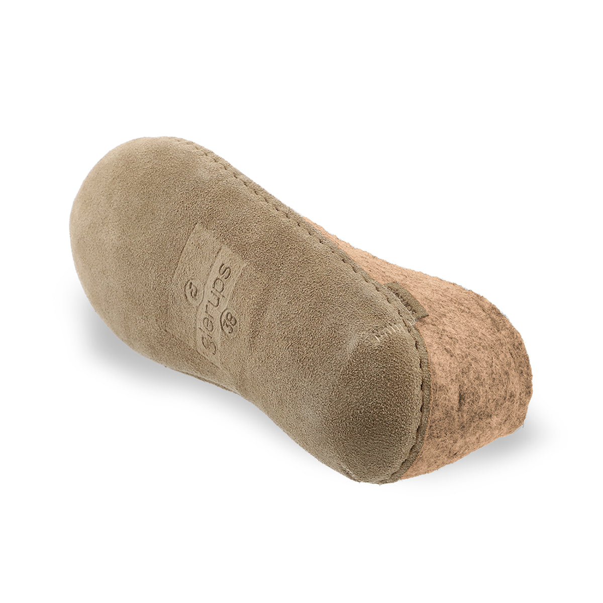 Shoe with leather sole - Sand