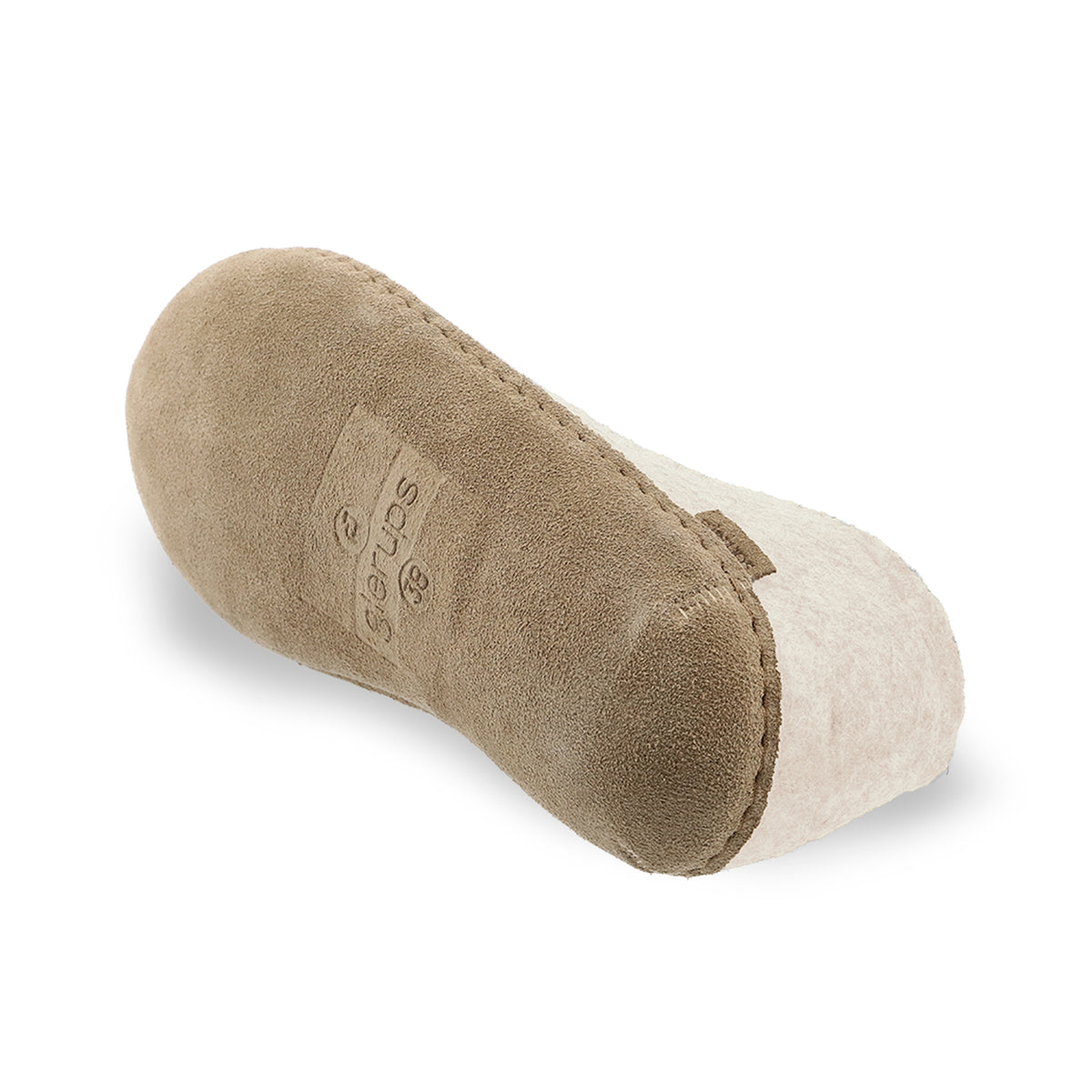 Shoe with leather sole - Off white