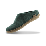 Slip-on with leather sole - Ocean Teal