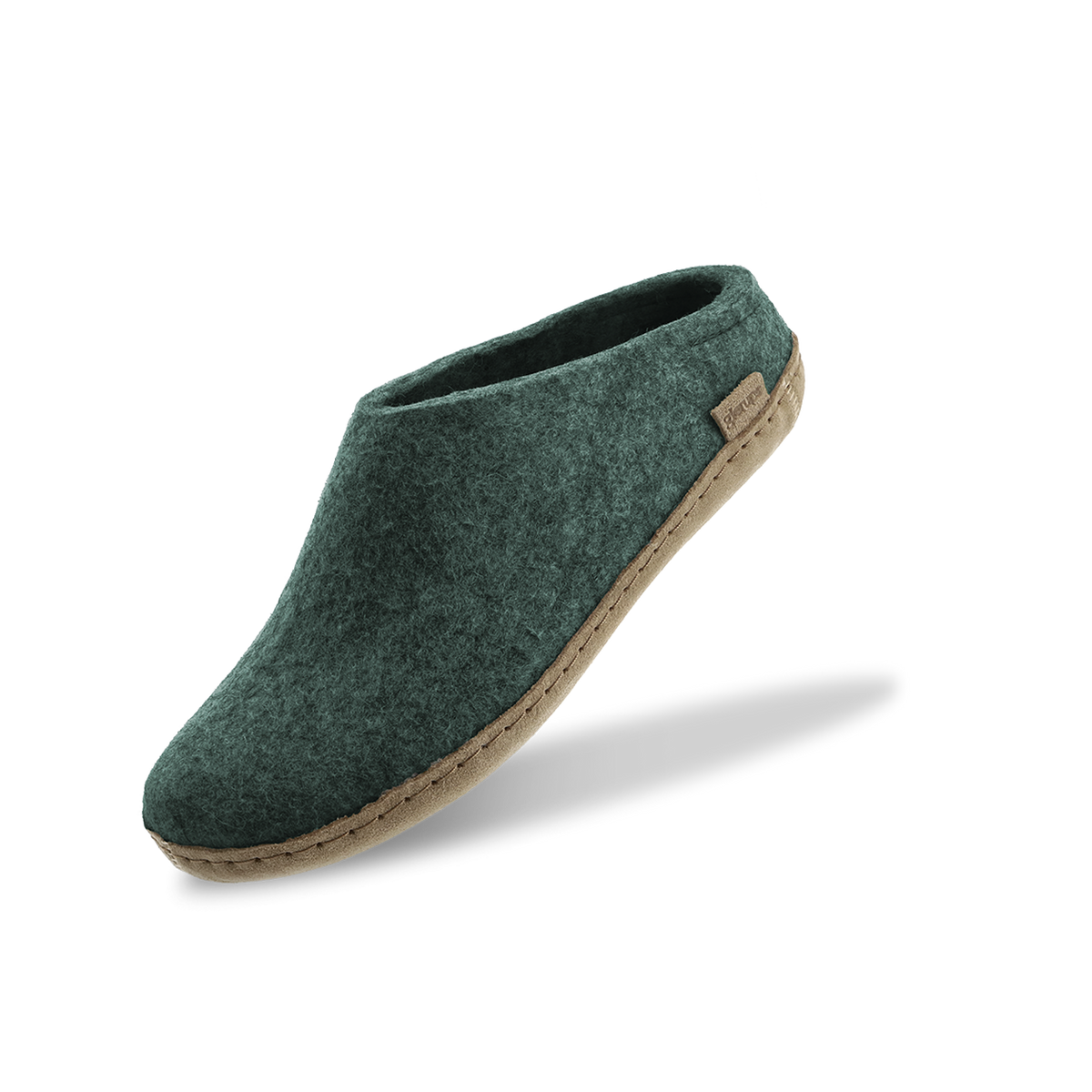 Slip-on with leather sole - Ocean Teal