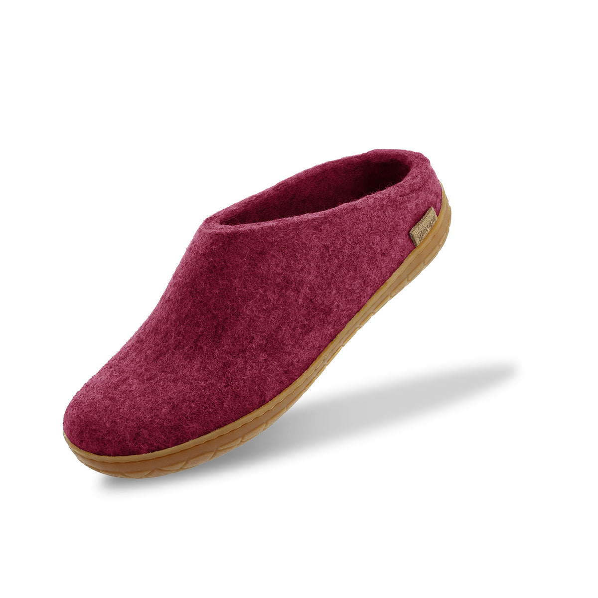 Slip-on with natural rubber sole - honey - Cranberry