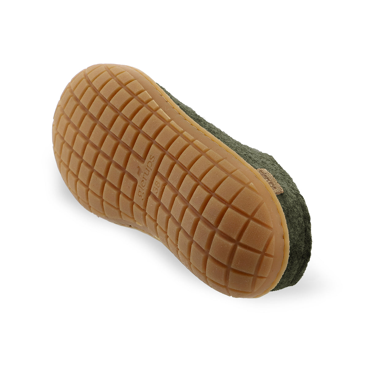 Slip-on with natural rubber sole - honey - Forest