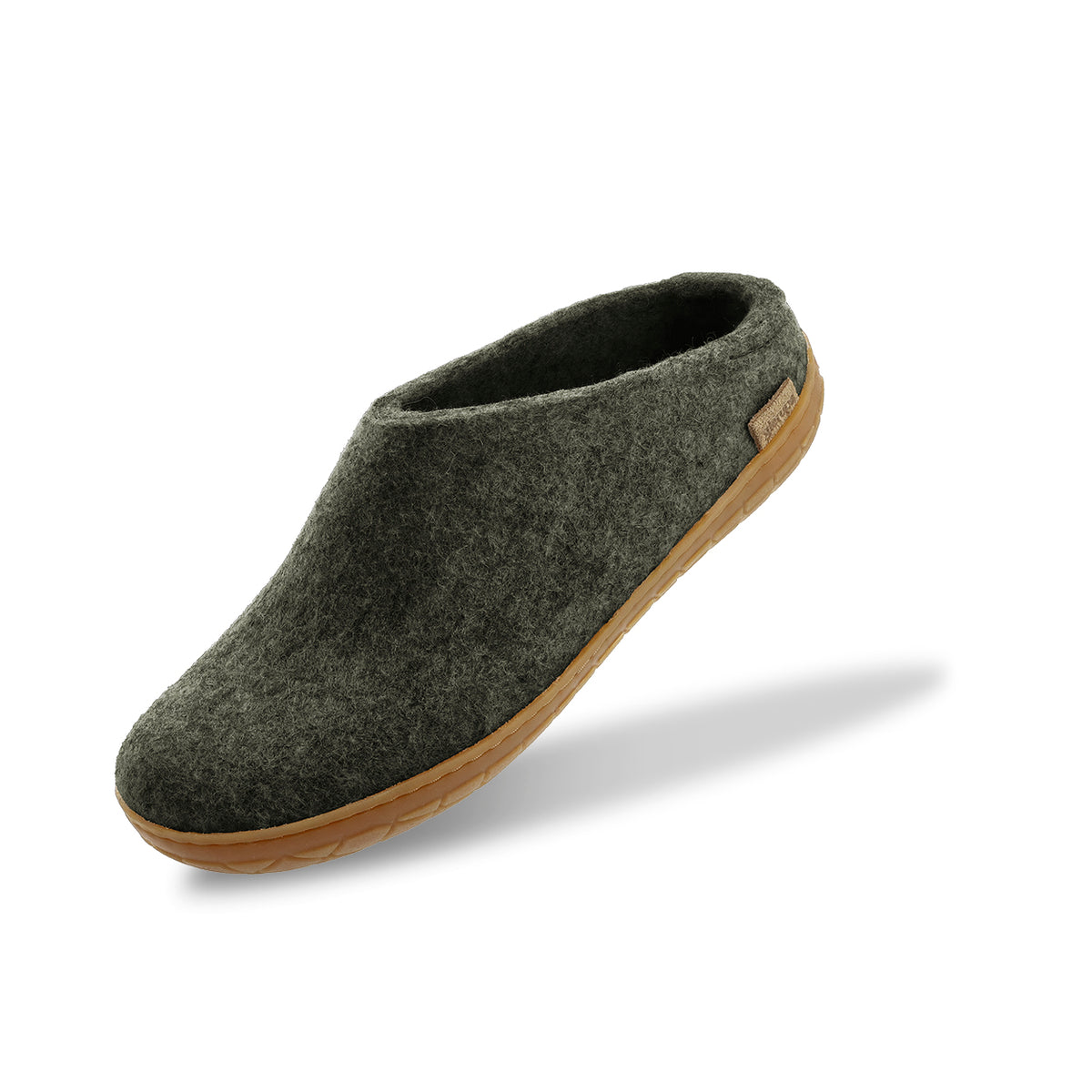 Slip-on with natural rubber sole - honey - Forest