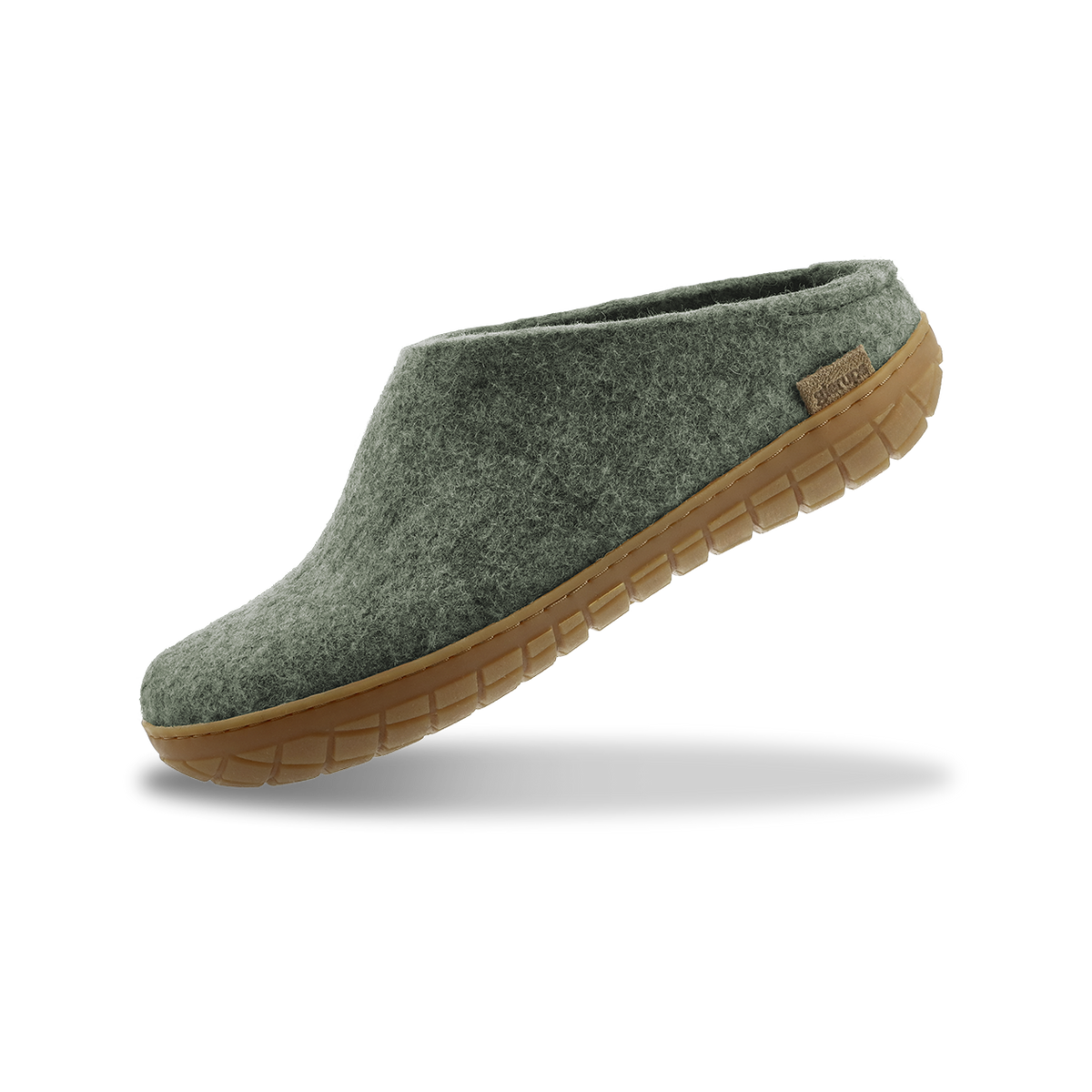 Slip-on with natural rubber sole - honey - Moss