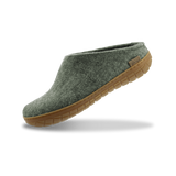 Slip-on with natural rubber sole - honey - Moss