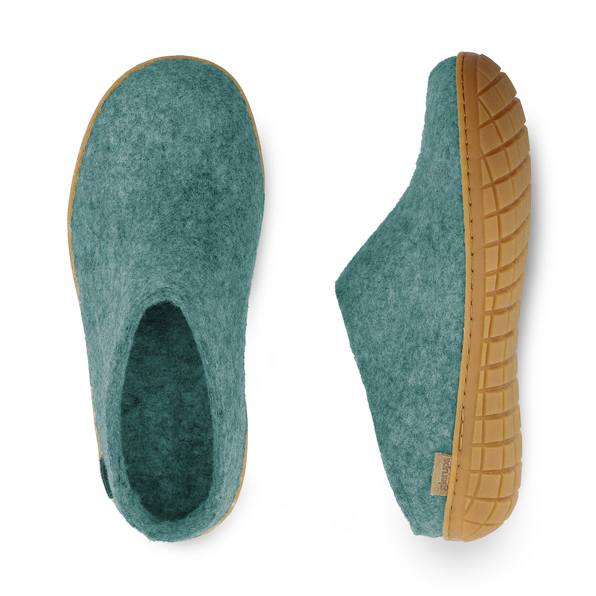 Slip-on with natural rubber sole - honey - North Sea