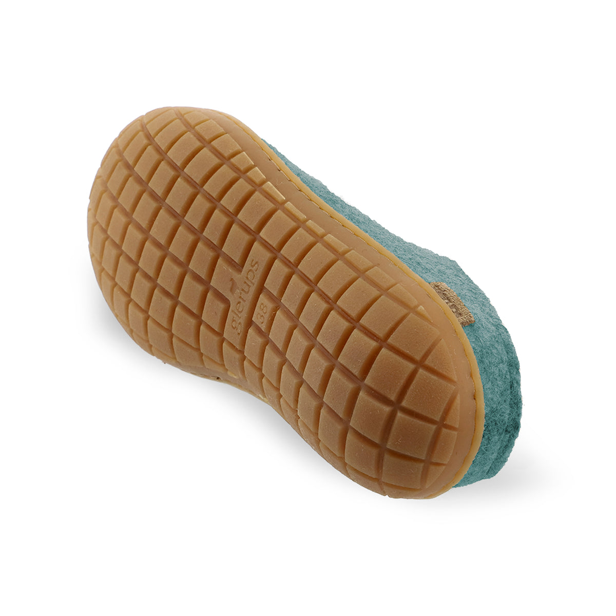 Slip-on with natural rubber sole - honey - North Sea