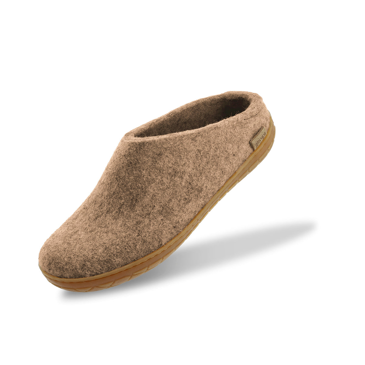 Slip-on with natural rubber sole - honey - Sand