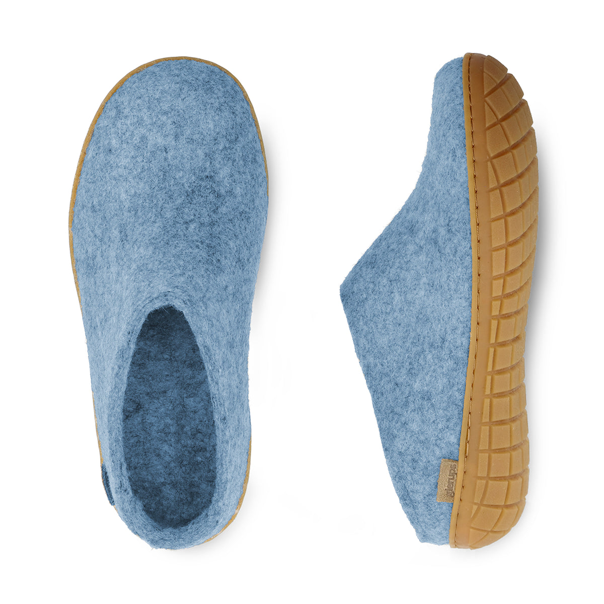 Slip-on with natural rubber sole - honey - Sky
