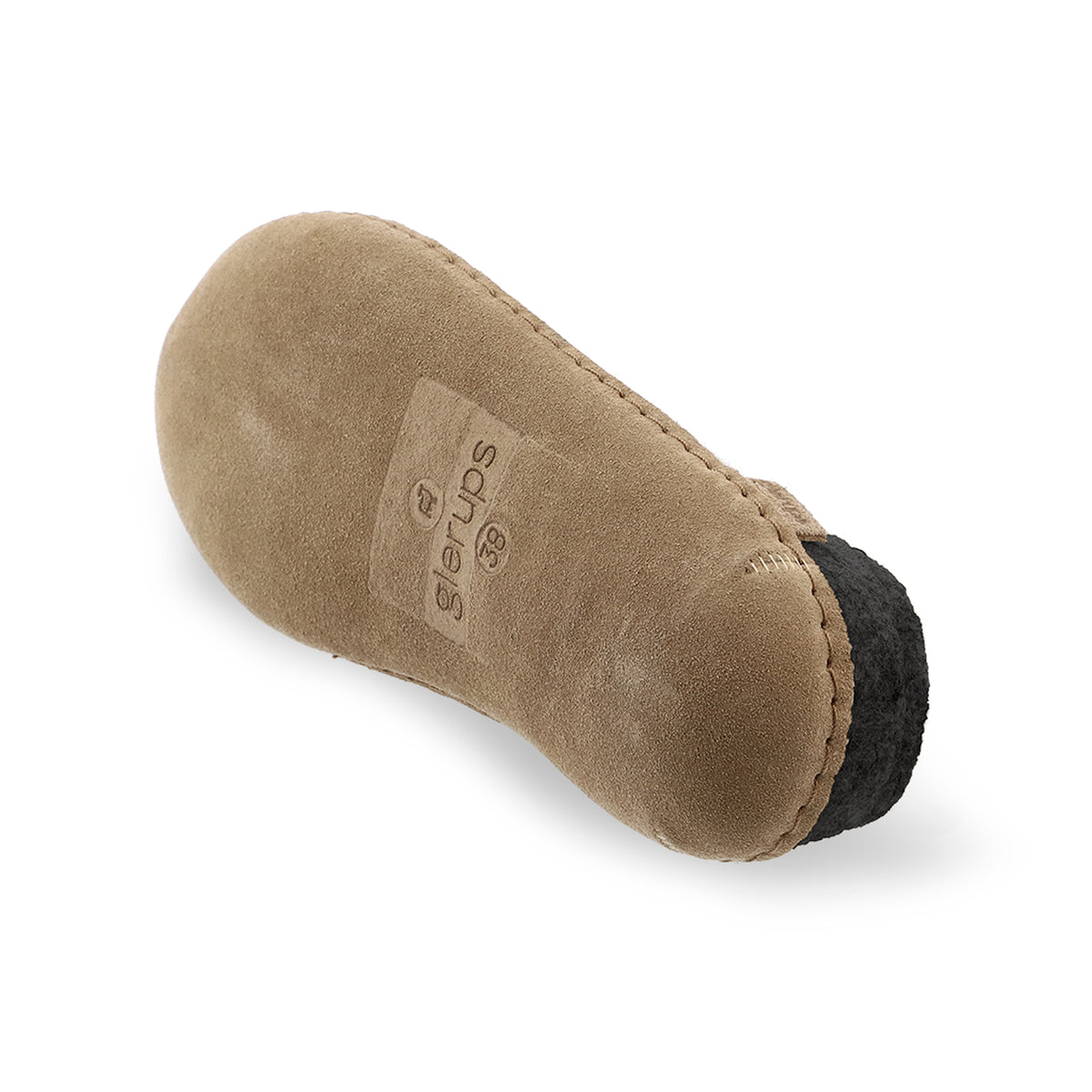 Slip-on with leather sole - Charcoal