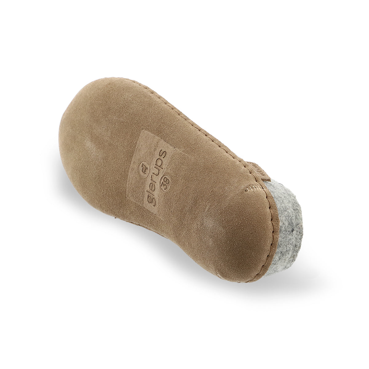 Slip-on with leather sole - Grey