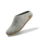 Slip-on with leather sole - Grey