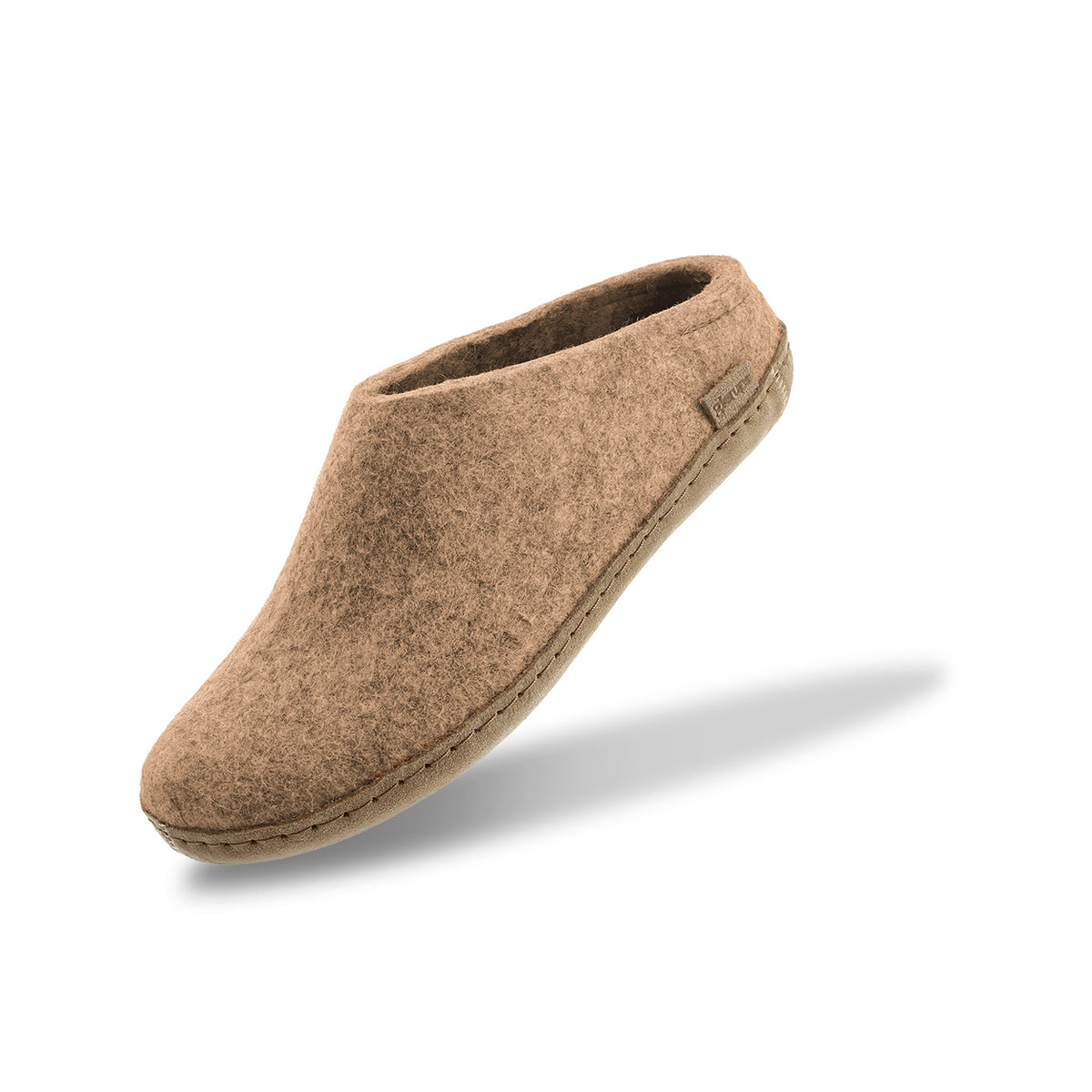 Slip-on with leather sole - Sand