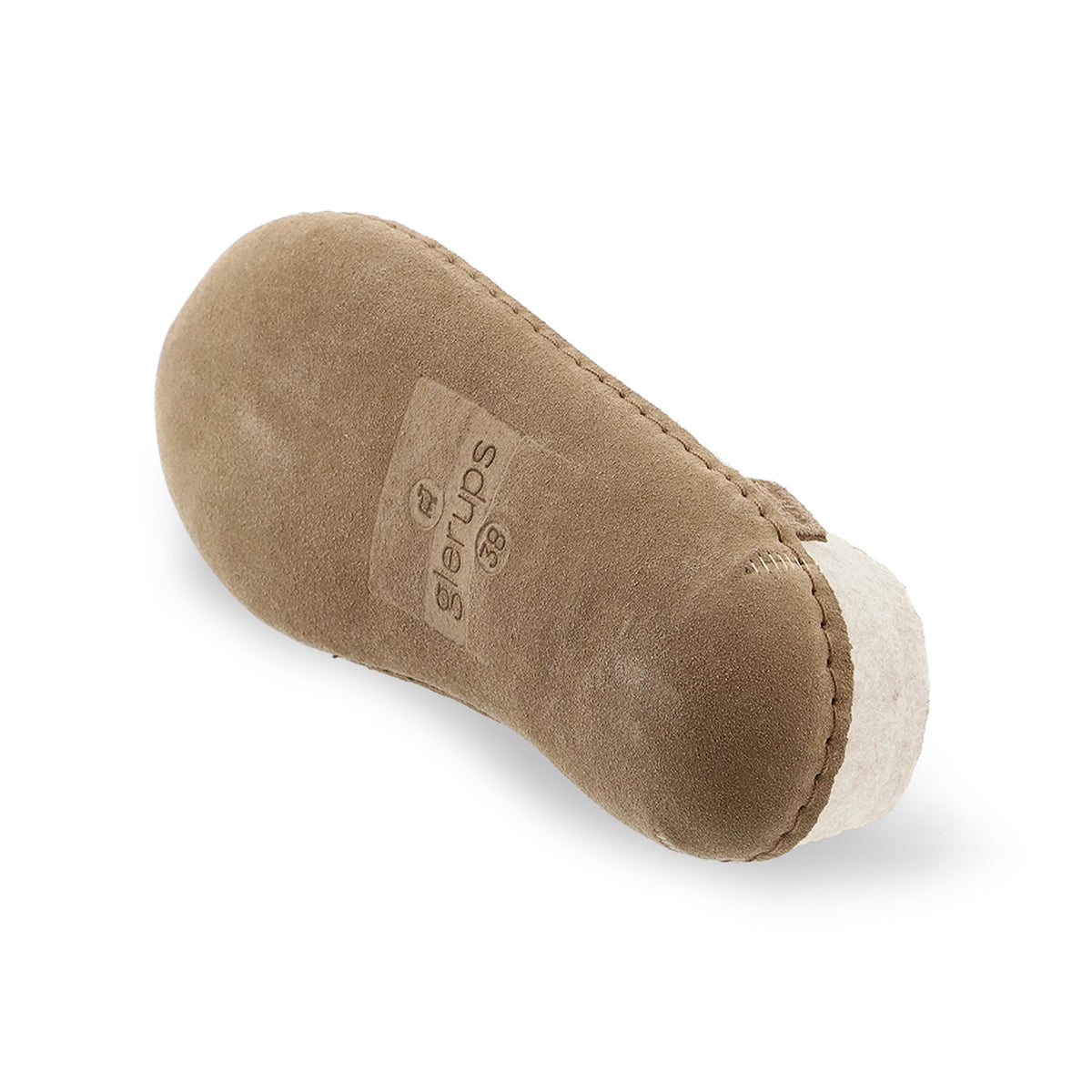 Slip-on with leather sole - Off white