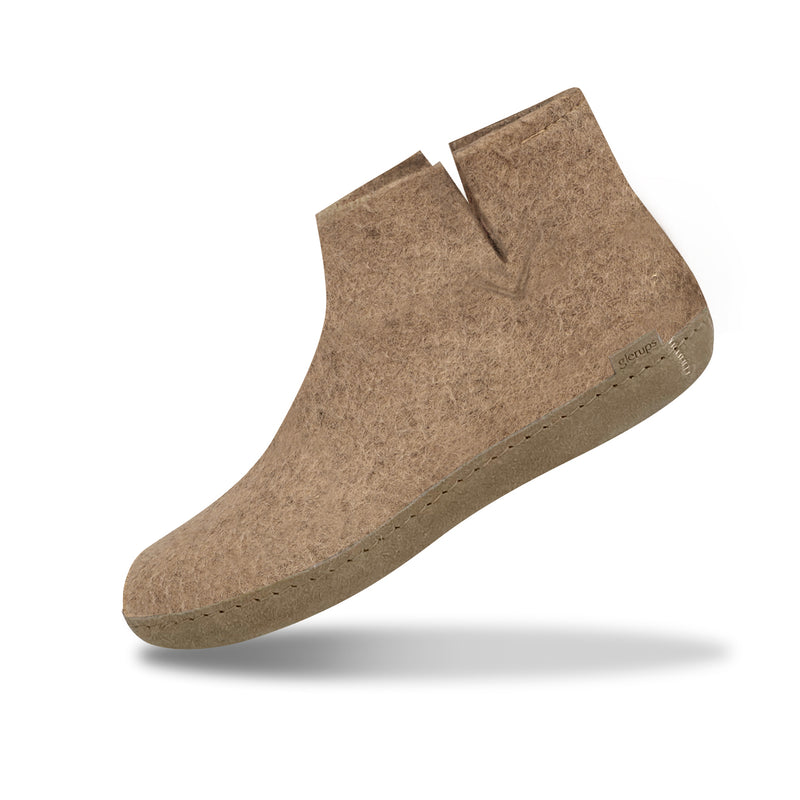 Boot with leather sole Sand glerups