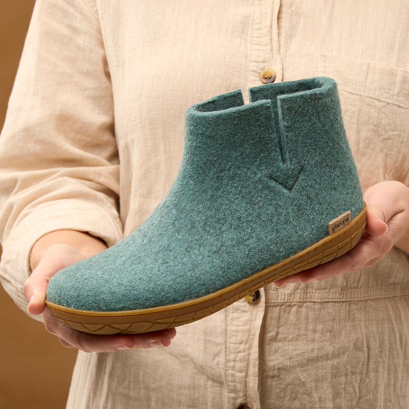 glerups Boot with natural rubber sole - honey Boot with rubber sole 11 North Sea