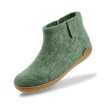 Boot with natural rubber sole - honey - Moss