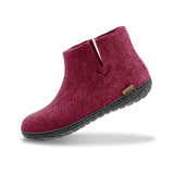 Boot with natural rubber sole - black - Cranberry